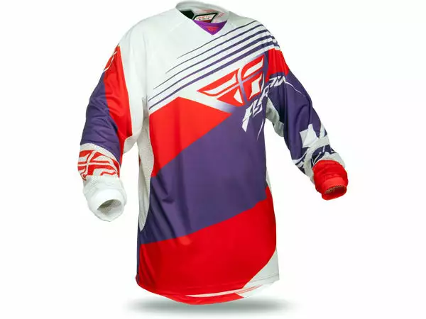 Fly Racing 2014 Kinetic Blocks Race Jersey-Purple/Red/White RACE WEAR 1 Fly Racing 2014 Kinetic Blocks Race Jersey-Purple/Red/White RACE WEAR