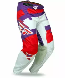 Fly Racing 2014 Kinetic Blocks Race Pants-Purple/Red/White RACE WEAR