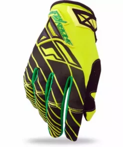 Fly Racing 2014 Kinetic Gloves-Green/Black RACE WEAR