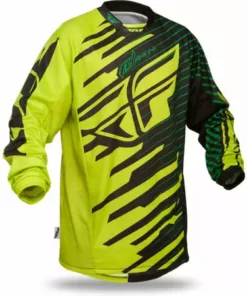 Fly Racing 2014 Kinetic Shock Race Jersey-Green/Black