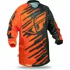 Fly Racing 2014 Kinetic Shock Race Jersey-Orange/Black RACE WEAR