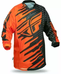 Fly Racing 2014 Kinetic Shock Race Jersey-Orange/Black RACE WEAR