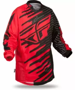 Fly Racing 2014 Kinetic Shock Race Jersey-Red/Black RACE WEAR