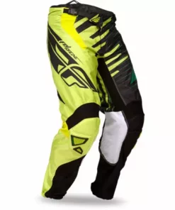 Fly Racing 2014 Kinetic Shock Race Pants-Green/Black RACE WEAR