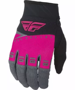 FLY RACING 2019 F-16 GLOVES-Neon Pink/Black/Grey RACE WEAR