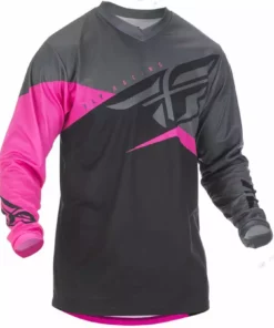FLY RACING 2019 F-16 JERSEY-Neon Pink/Black/Grey RACE WEAR