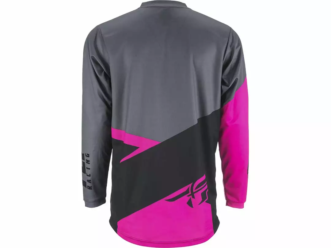FLY RACING 2019 F-16 JERSEY-Neon Pink/Black/Grey RACE WEAR 2 FLY RACING 2019 F-16 JERSEY-Neon Pink/Black/Grey RACE WEAR