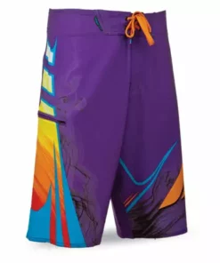 APPAREL Fly Racing Acetylene Board Shorts-Purple/Orange