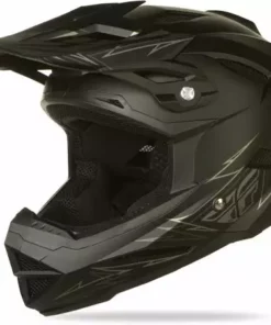 Fly Racing Default Helmet-Matte Black