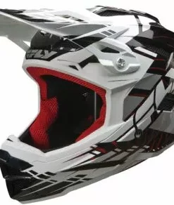 Fly Racing Default Helmet-Black/White