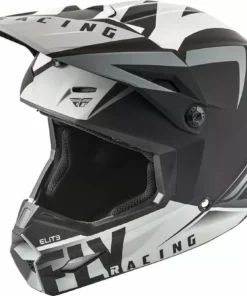 FLY RACING 2019 Elite Vigilant Helmet-Matte Black/Grey PROTECTIVE GEAR