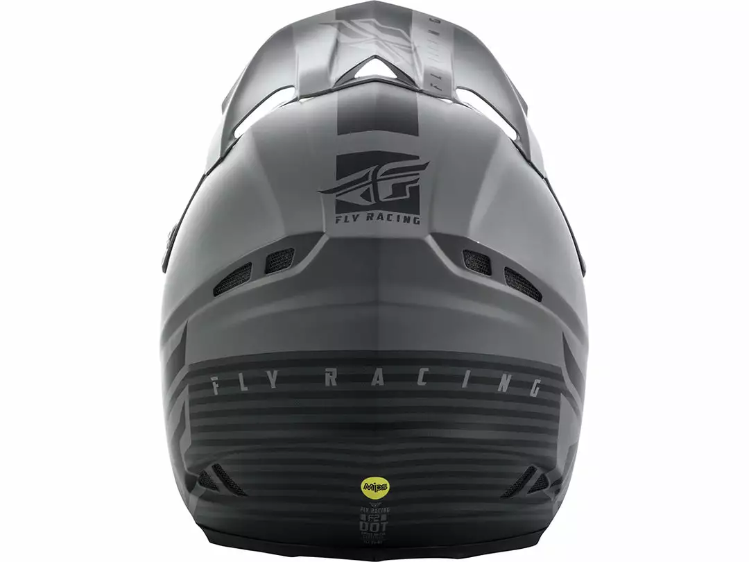 FLY RACING F2 Carbon MIPS Shield Helmet-Black/Grey PROTECTIVE GEAR 4 FLY RACING F2 Carbon MIPS Shield Helmet-Black/Grey PROTECTIVE GEAR