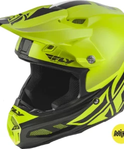 FLY RACING 2019 F2 Carbon MIPS Shield Helmet-Hi-Vis/Black PROTECTIVE GEAR