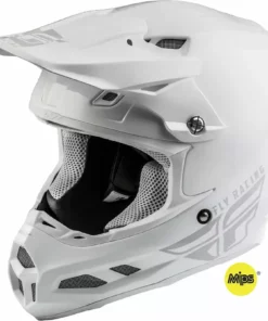 FLY RACING 2019 F2 Carbon MIPS Helmet-Solid White