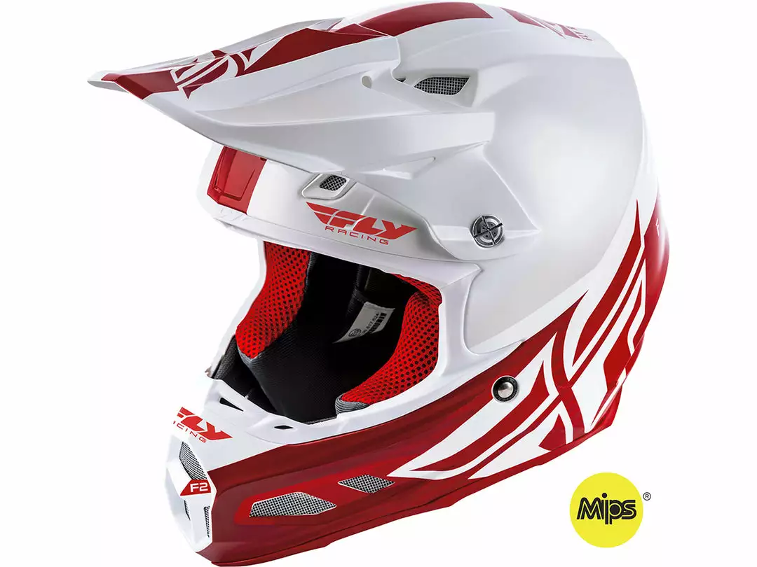 FLY RACING 2019 F2 Carbon MIPS Shield Helmet-Hi-Vis/Black 1 FLY RACING 2019 F2 Carbon MIPS Shield Helmet-Hi-Vis/Black