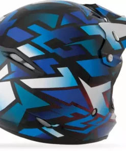 Fly Racing 2014 Kinetic Block Helmet-Blue/Black