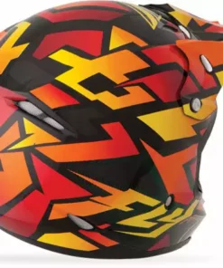 PROTECTIVE GEAR Fly Racing 2014 Kinetic Block Helmet-Orange/Black