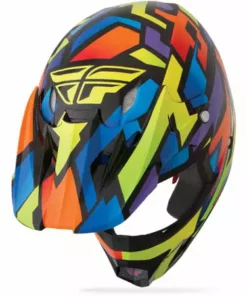 Fly Racing 2014 Kinetic Block Helmet-Wild