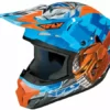 Fly Racing 2013/2014 Kinetic Fly-Bot Helmet-Blue/Orange