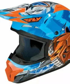 Fly Racing 2013/2014 Kinetic Fly-Bot Helmet-Blue/Orange
