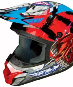 PROTECTIVE GEAR Fly Racing 2013/2014 Kinetic Fly-Bot Helmet-Red/Black
