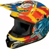 Fly Racing 2013/2014 Kinetic Fly-Bot Helmet-Yellow/Orange/Blue PROTECTIVE GEAR
