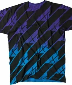 APPAREL Fly Racing Spring T-Shirt-Black/Purple