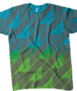 Fly Racing Spring T-Shirt-Gray/Teal APPAREL