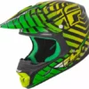 Fly Racing 2013/2014 Three.4 Helmet-Green/Lime