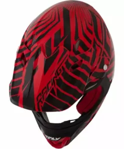 Fly Racing 2013/2014 Three.4 Helmet-Red/Black PROTECTIVE GEAR