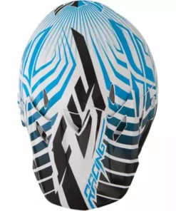 PROTECTIVE GEAR Fly Racing 2013/2014 Three.4 Helmet-White/Blue