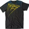 Fly Racing Toxicitee T-Shirt-Black/Blue/Lime