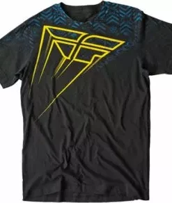 Fly Racing Toxicitee T-Shirt-Black/Blue/Lime