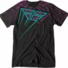 APPAREL Fly Racing Toxicitee T-Shirt-Black/Purple/Teal