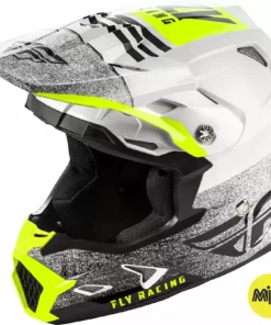 FLY RACING 2019 Toxin MIPS Embargo Helmet-White/Black