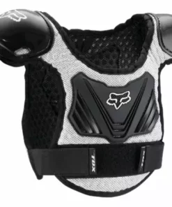 PROTECTIVE GEAR Fox Peewee Titan Roost Deflector-Black/Silver