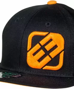 APPAREL Freegun Boy's Hat-Black W/Orange Logo