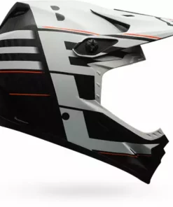 Bell Full-9 Blocked Helmet-White/Black