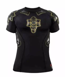 G-FORM Pro-X Compression Shirt-Black/Yellow PROTECTIVE GEAR