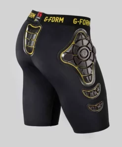 G-FORM Pro-X Compression Shorts-Black/Yellow