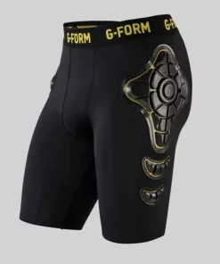 G-FORM Pro-X Compression Shorts-Black/Yellow