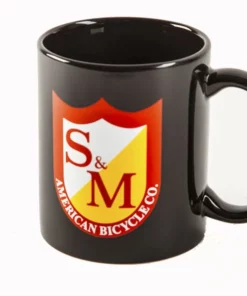 ACCESSORIES S&M 12oz Coffee Mug-Gloss Black