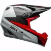 PROTECTIVE GEAR Bell Full-9 Helmet-Gloss White/Black/Hibiscus