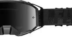 Fly Racing Zone Pro Goggles-Black/Dark Smoke PROTECTIVE GEAR
