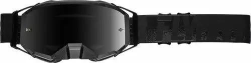 Fly Racing Zone Pro Goggles-Black/Dark Smoke PROTECTIVE GEAR 1 Fly Racing Zone Pro Goggles-Black/Dark Smoke PROTECTIVE GEAR