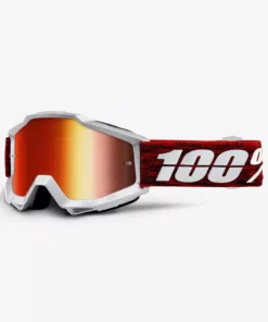 100% Accuri Graham Goggles-Mirror Red Lens