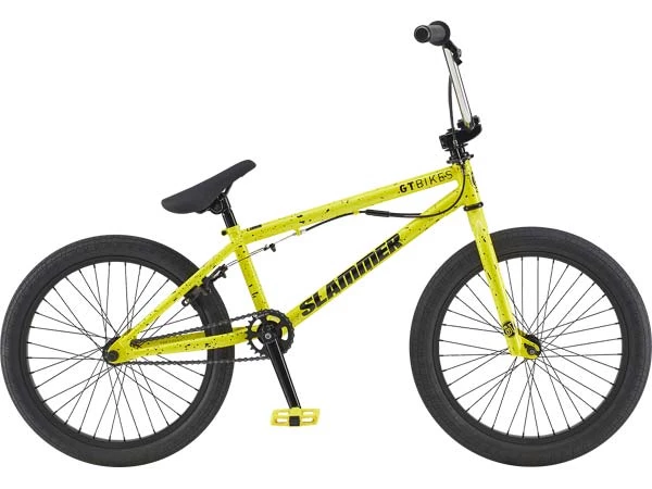 FREESTYLE BIKES GT Slammer 20"TT BMX Bike-Yellow 4 FREESTYLE BIKES GT Slammer 20"TT BMX Bike-Yellow