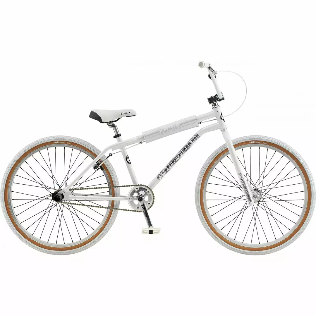 GT Pro Performer Heritage 26" BMX Bike-White 1 GT Pro Performer Heritage 26" BMX Bike-White