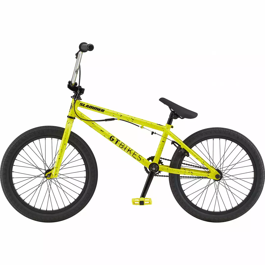 FREESTYLE BIKES GT Slammer 20"TT BMX Bike-Yellow 3 FREESTYLE BIKES GT Slammer 20"TT BMX Bike-Yellow