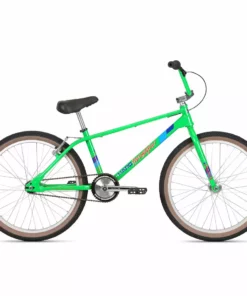 Haro Freestyler DMC 24" BMX Bike- Green FREESTYLE BIKES